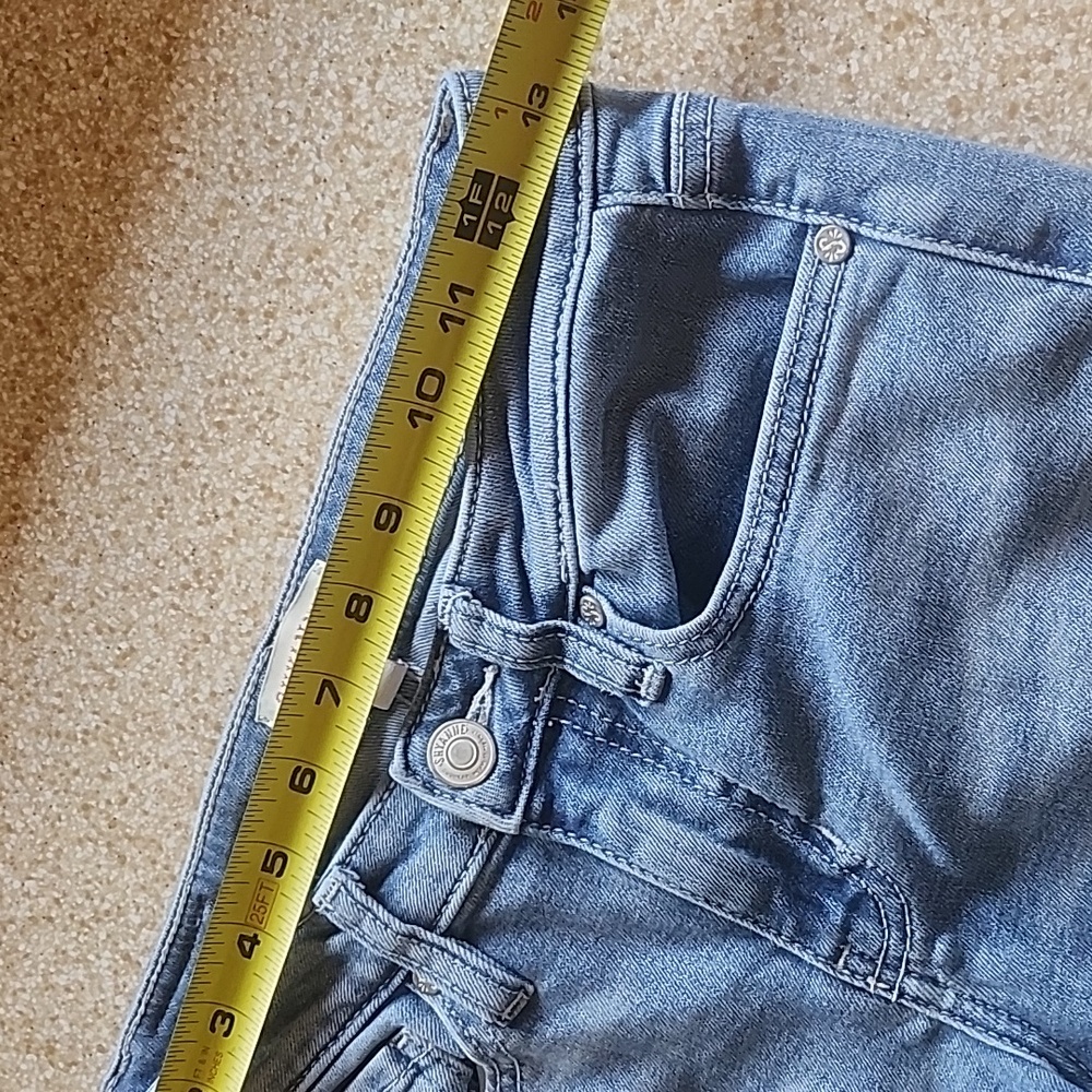 Shyanne Super Flare Distressed Western Jeans Size 28 - Picture 10 of 15